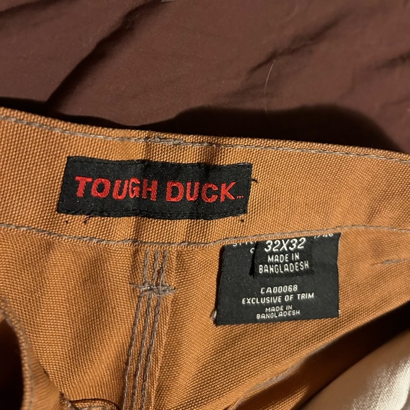 Tough duck 32x32 double kneed work pants - Picture 2 of 3